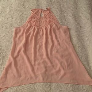Juniors Small Candies Pink Tank Top